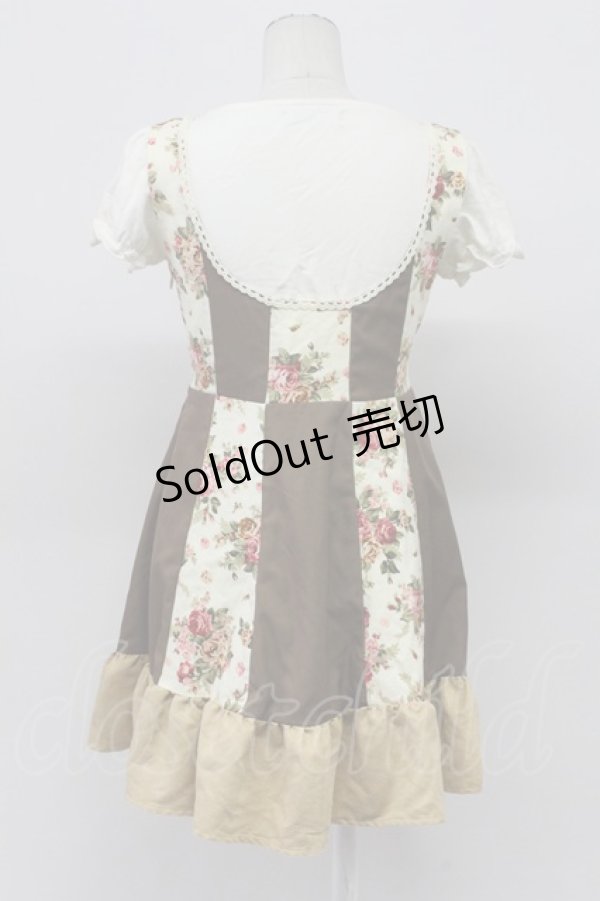 画像2: Ank Rouge / 半袖プルオーバー&ジャンパースカートセットアップ M ホワイト T-26-04-03-017-CA-TO-SA-ZT (2)