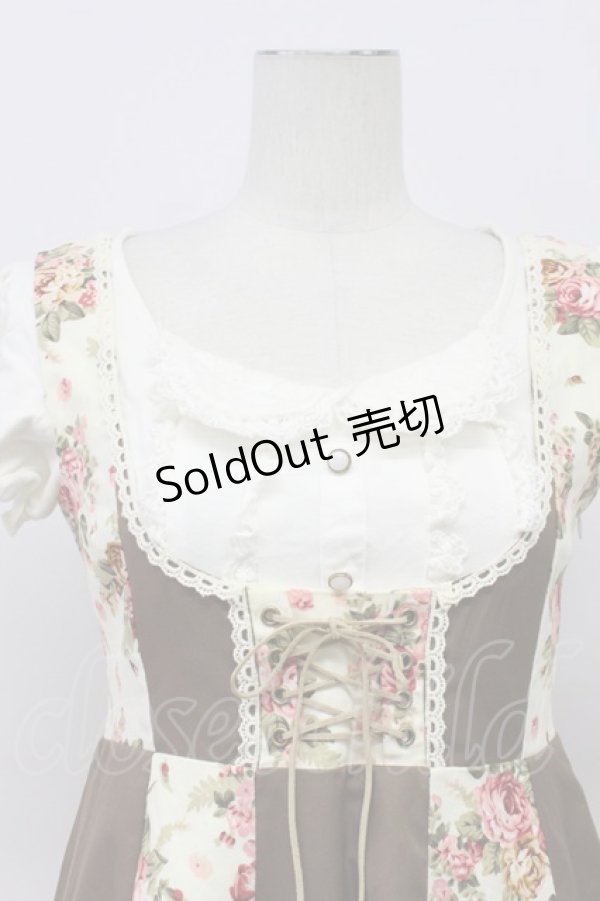 画像4: Ank Rouge / 半袖プルオーバー&ジャンパースカートセットアップ M ホワイト T-26-04-03-017-CA-TO-SA-ZT (4)