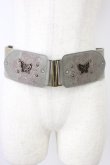 画像1: Rozen Kavalier / 蝶モチーフベルト  ブラウンＸカーキ T-26-04-04-029-OO-ZA-SA-ZT (1)