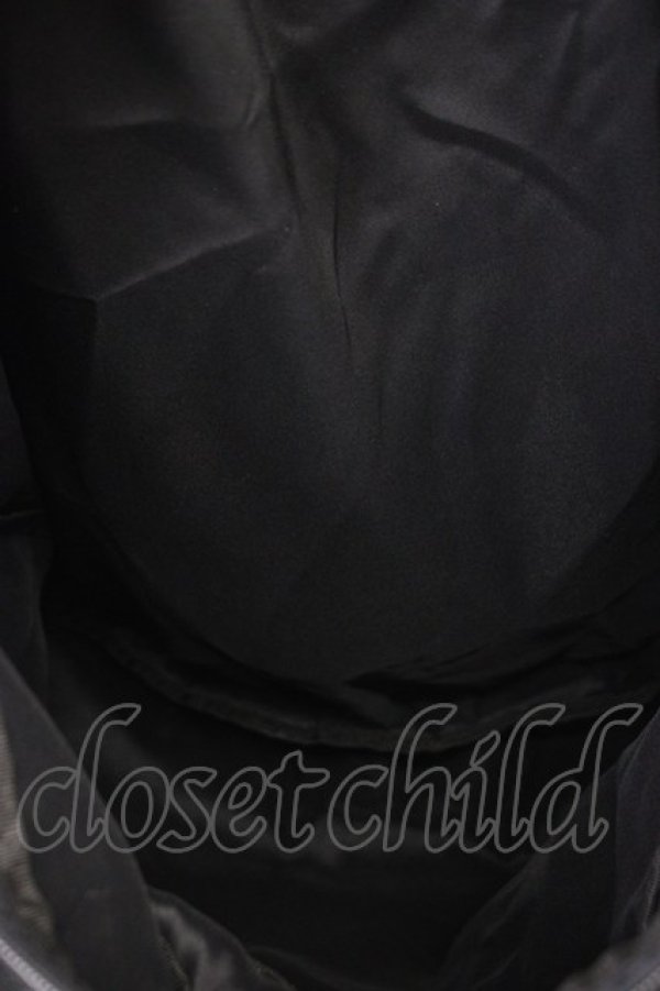 画像4: EAT ME / フリルトートバッグ  黒 T-26-04-04-035-LO-BG-SA-ZT (4)