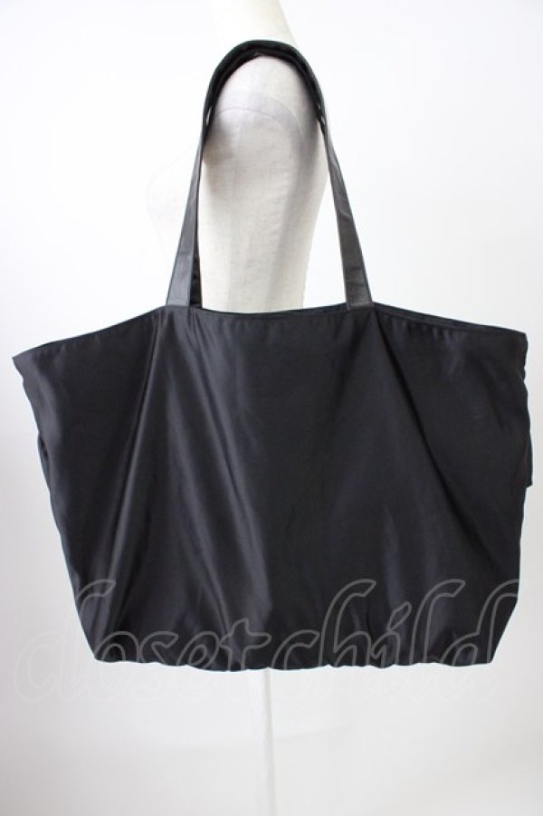 画像2: EAT ME / フリルトートバッグ  黒 T-26-04-04-037-LO-BG-SA-ZT (2)