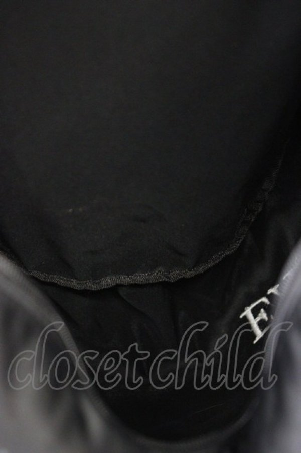 画像4: EAT ME / フリルトートバッグ  黒 T-26-04-04-037-LO-BG-SA-ZT (4)