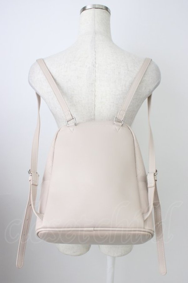 画像2: NOEMIE / モノグラムエンボスリュック  ピンク T-26-04-04-038-LO-BG-SA-ZT (2)