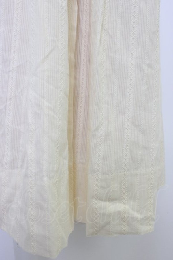 画像5: an another angelus / レース使いコットンドビーパフスリーブワンピース【洗える】  生成り T-26-04-04-009-CA-OP-SA-ZT (5)