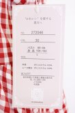 画像5: Cherirulu Chocola / ギンガムチェックジャンパースカート L 赤ｘ白チェック T-26-04-04-011-GO-OP-SA-ZT (5)