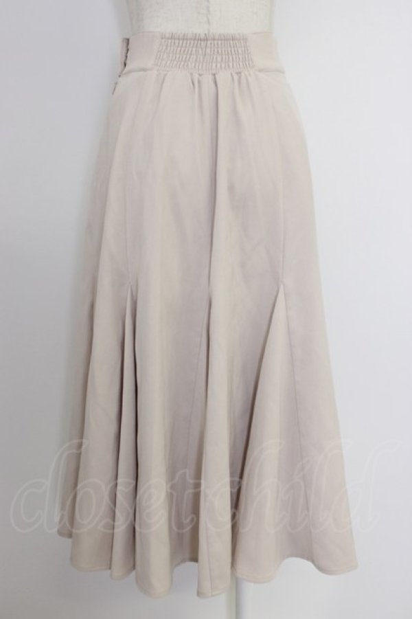 画像2: an another angelus / フロントレースアップナローフレアースカート  生成り T-26-04-04-014-CA-SK-SA-ZT (2)