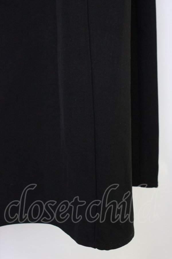 画像4: axes femme / 連ボタンフレアスカート  黒 T-26-04-04-018-AX-SK-SA-ZT (4)