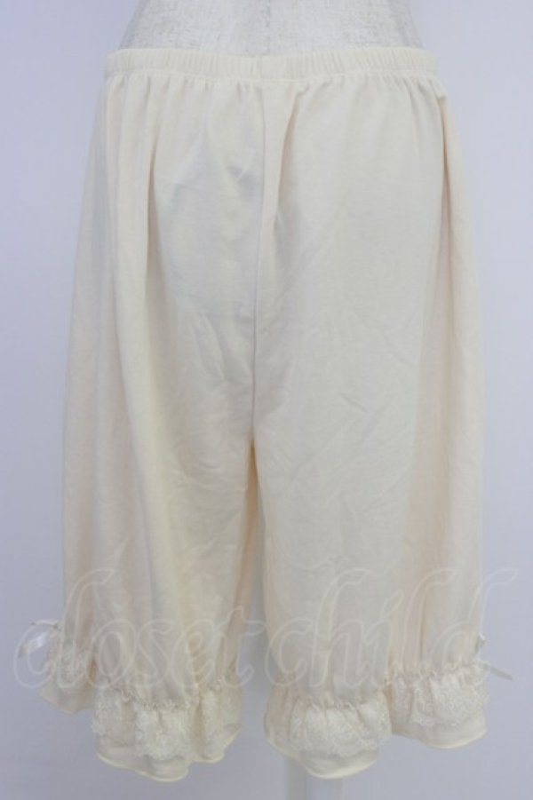 画像2: Kurumi Collaboration / マダムノクターン裏起毛インナーボトム LL 生成り T-26-04-04-019-GO-PA-SA-ZT (2)