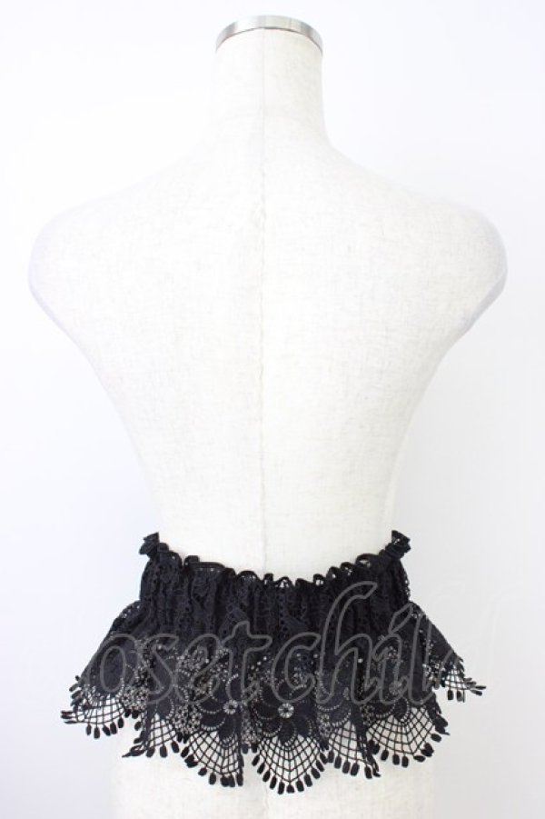 画像2: LOLITAその他(お買取対象外) / レースベルト  黒 T-26-04-04-023-LO-ZA-SA-ZT (2)