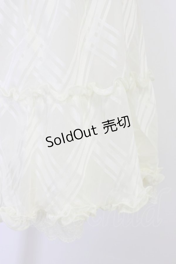 画像3: axes femme / シャドーチェックペチ的ミニスカート M キナリ T-26-04-10-023-AX-SK-SA-ZT (3)