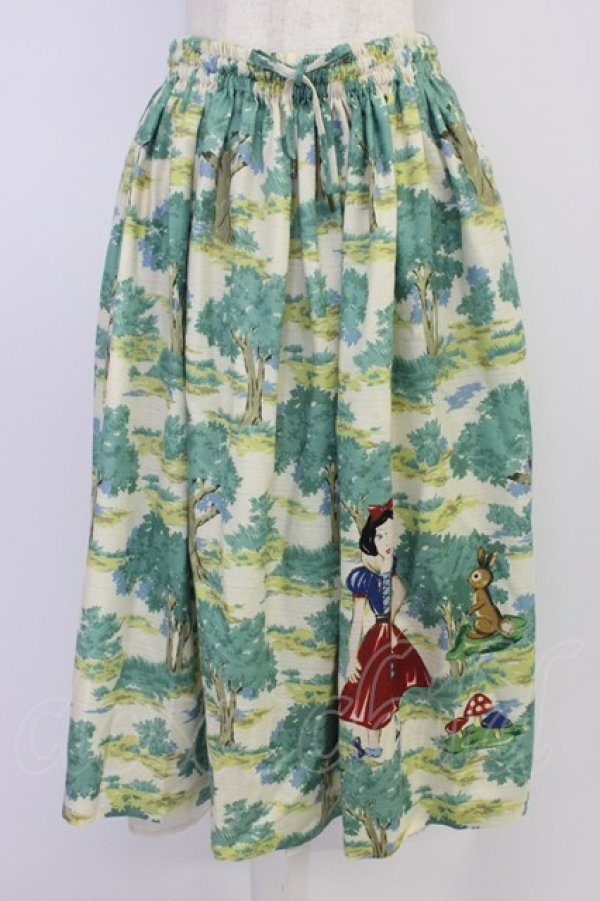 画像1: Jane Marple / 白雪姫スカート  アイボリー T-26-04-10-032-JM-SK-SA-ZT (1)