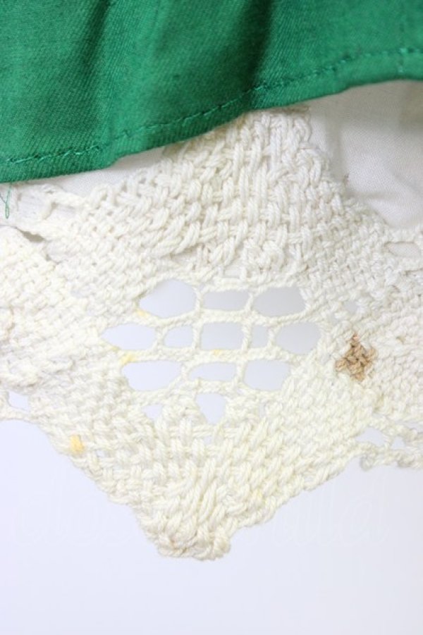 画像4: Jane Marple / フラワーラインスカート  グリーン T-26-04-10-033-JM-SK-SA-ZT (4)