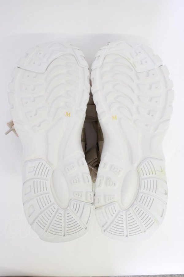 画像6: axes femme / レース使いダッドスニーカー M ベージュ T-26-04-10-040-AX-SH-SA-ZT (6)