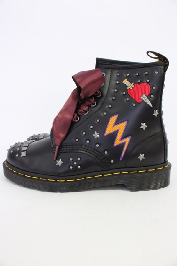 画像3: Dr.Martens （Getta Grip） / 1460 Rock & Roll UK6 黒 T-26-04-10-041-PU-SH-SA-ZT (3)