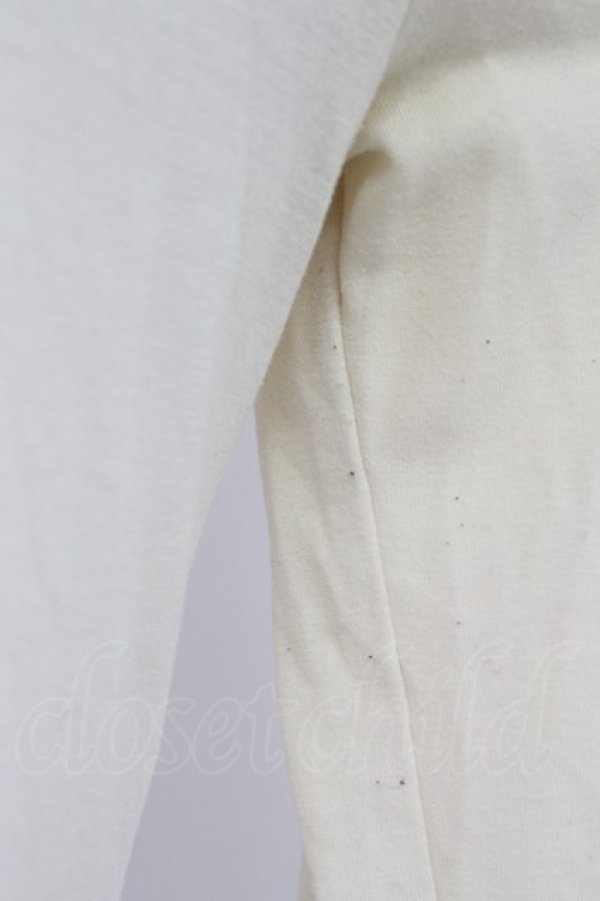 画像4: axes femme / ハイネックパールヨークカットソー M キナリ T-26-04-10-006-AX-TO-SA-ZT (4)