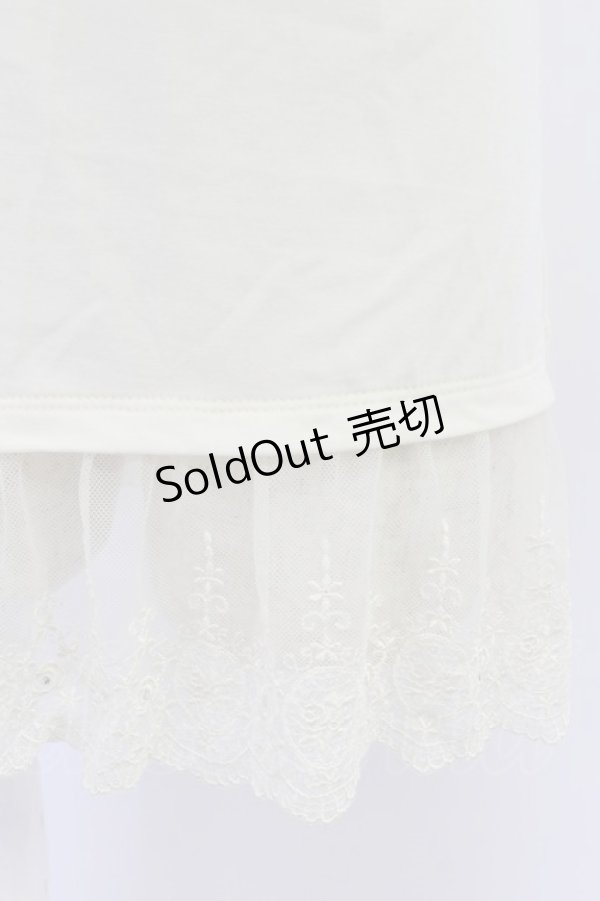 画像3: axes femme / Bigリボンロングキャミ M キナリ T-26-04-10-001-AX-TO-SA-ZT (3)