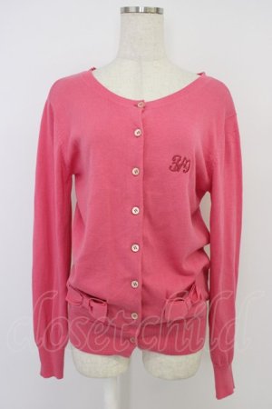 画像: Jane Marple / リボンポケットニットカーディガン   T-26-04-10-009-JM-TO-SA-ZT