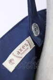 画像3: axes femme / サス付きハイウエストスカート M ネイビー T-26-04-10-021-AX-SK-SA-ZT (3)