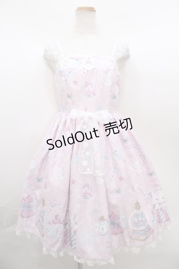 画像1: Angelic Pretty / Fancy Ornamentジャンパースカート Y-23-10-07-074-AP-OP-SZ-ZY (1)