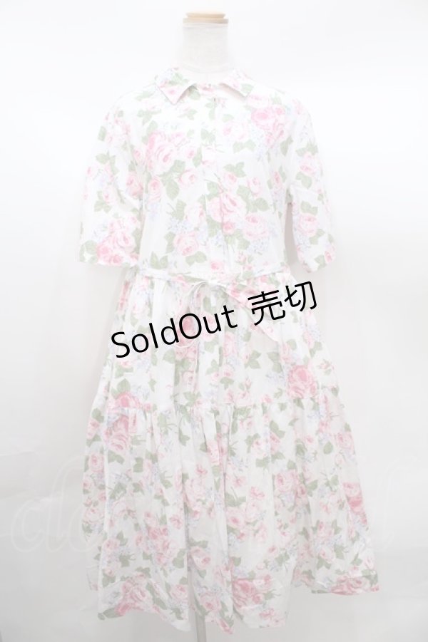 画像1: Jane Marple Dans Le Saｌon / La vie en rose shirt dress Y-23-10-07-104-JM-OP-SZ-ZY (1)