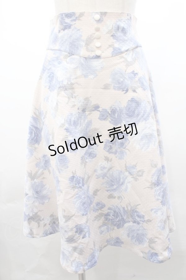 画像1: 【SALE】an another angelus / フラワーミディ丈スカート F ピンク Y-23-10-21-131-CA-SK-SZ-ZT285 (1)