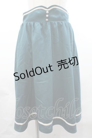 画像: 【SALE】Fi.n.t / ピンタックミディスカート F グリーン Y-23-10-21-135-CA-SK-SZ-ZT027