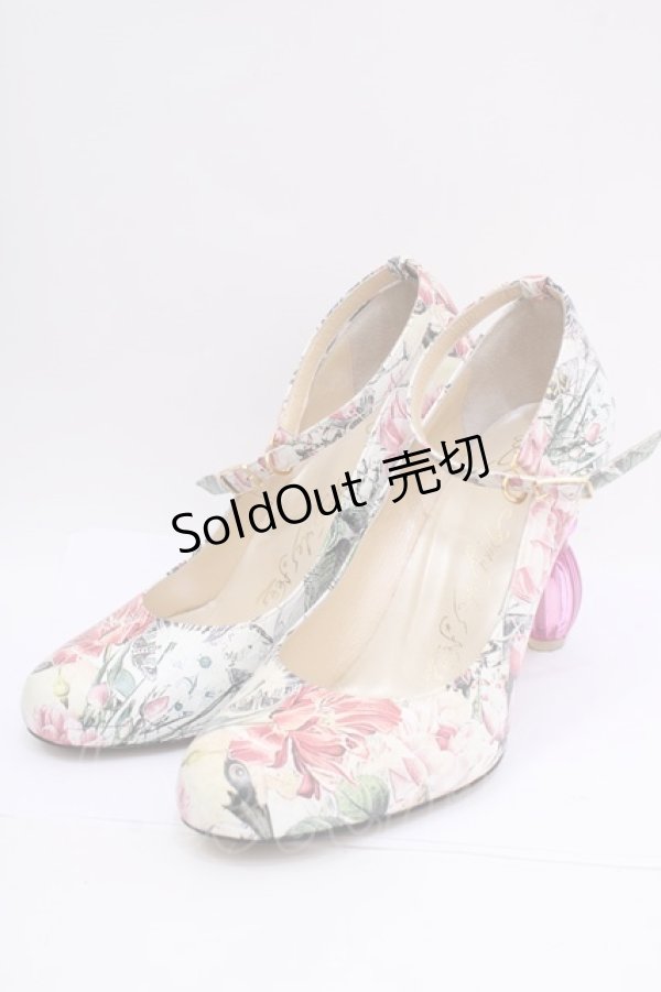 画像1: 【SALE】pays des fees  / ソールデザインパンプス 24 オフ Y-23-11-10-033-PU-SH-SZ-ZT-K022 (1)