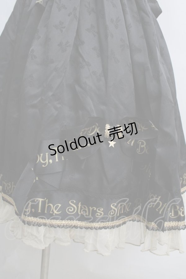 画像4: BABY,THE STARS SHINE BRIGHT / Favorite Ribbonジャンパースカート  クロ Y-24-01-11-075-BA-OP-SZ-ZY (4)