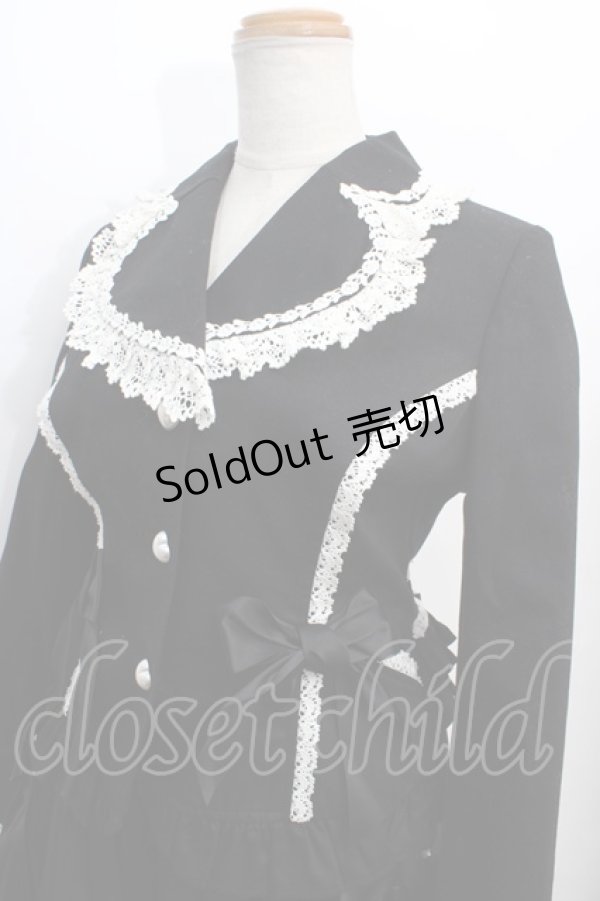 画像3: BABY,THE STARS SHINE BRIGHT / アリエッタスーツ  黒×白 Y-24-01-14-014-BA-OP-SZ-ZY (3)