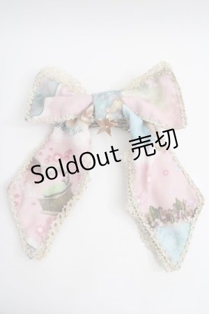 画像: BABY,THE STARS SHINE BRIGHT / HAT 天体のHarmonia 天使の如く歌う星界の旋律 柄バレッタ  ピンク Y-24-01-16-019-BA-AC-AS-ZY