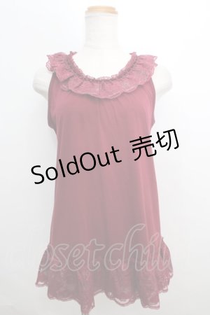 画像: 【SALE】axes femme /  ノースリーブトップス   Y-24-01-26-046-AX-TO-AS-ZT130