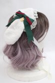 画像4: Angelic Pretty / ロップイヤーbunnyヘッドドレス/原宿店限定  白×グリーン Y-24-01-26-021-AP-AC-SZ-ZY (4)