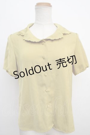 画像: F&A /ブラウス  からし Y-24-01-31-045-LO-TO-AS-ZI