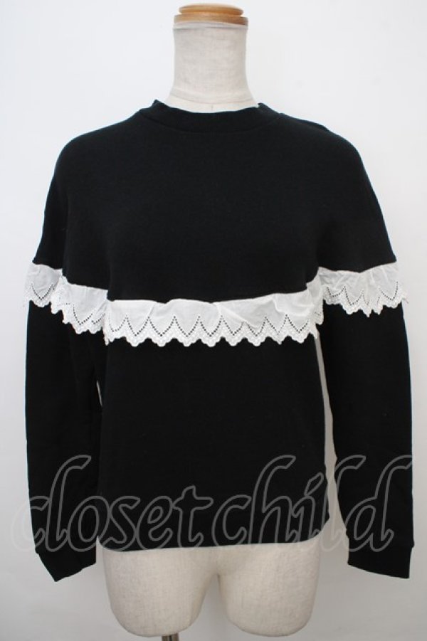 画像1: MILK / Sister Sweat  ブラック Y-24-02-04-123-ML-TO-SZ-OS (1)