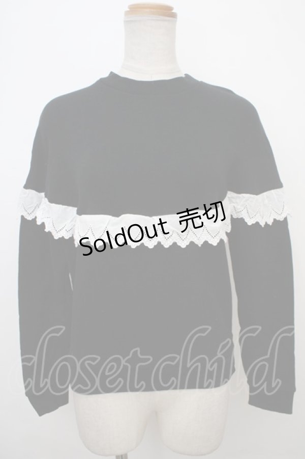 画像1: MILK / Sister Sweat  ブラック Y-24-02-04-123-ML-TO-SZ-OS (1)