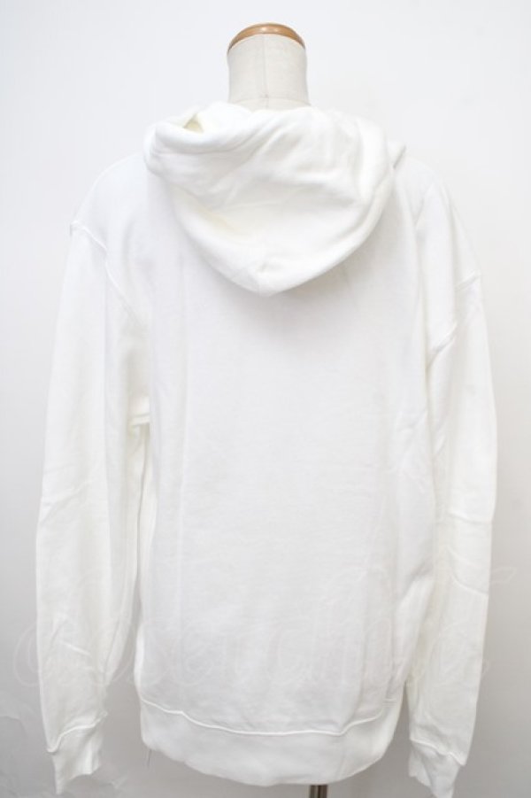 画像2: MILKBOY / NEVER FEED BEAR HOODY M ホワイト×ブルー Y-24-02-04-143-MB-TO-SZ-ZT253 (2)