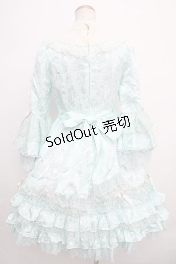 画像2: Angelic Pretty / バラのお嬢様Dress  ミント Y-24-02-07-054-AP-OP-SZ-ZY (2)