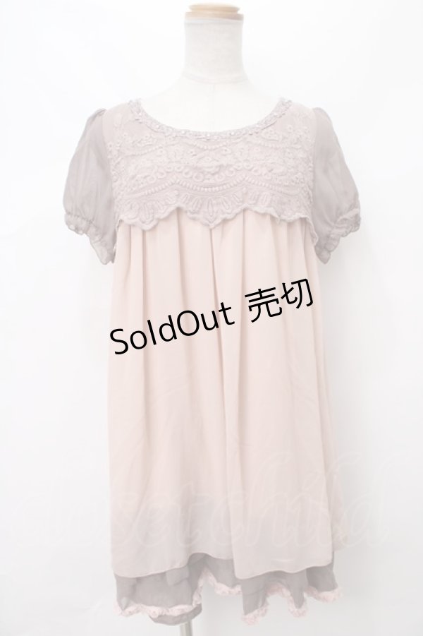 画像1: 【SALE】axes femme / ワンピース   Y-24-02-28-050-AX-OP-SZ-ZT205 (1)