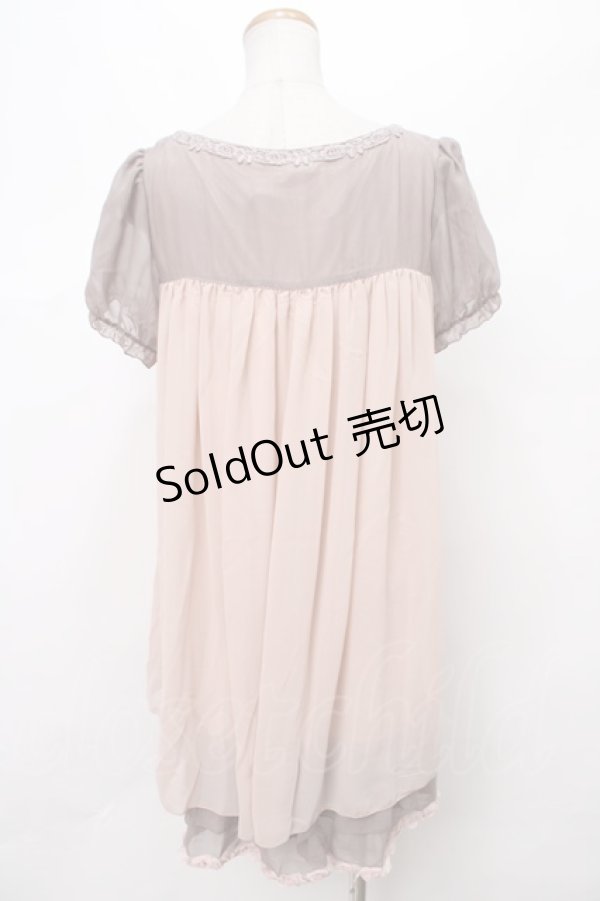 画像2: 【SALE】axes femme / ワンピース   Y-24-02-28-050-AX-OP-SZ-ZT205 (2)