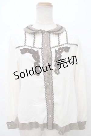 画像: axes femme / ブラウス   Y-24-02-28-032-AX-BL-SZ-ZT351