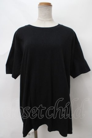 画像: NieR Clothing / うさぎptTシャツ  黒 Y-24-03-03-052-PU-TS-SZ-OS