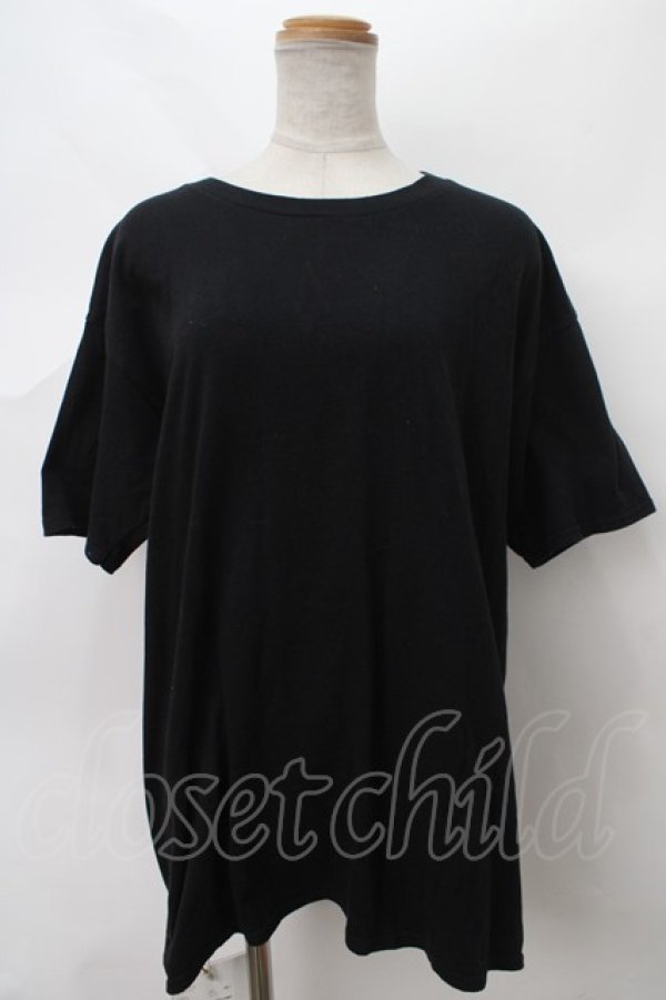 画像1: NieR Clothing / うさぎptTシャツ  黒 Y-24-03-03-052-PU-TS-SZ-OS (1)