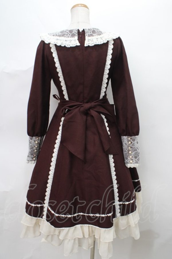 画像2: BABY,THE STARS SHINE BRIGHT /Maria Rosa Misticaワンピース  ワイン Y-24-03-03-088-BA-OP-AS-ZS (2)