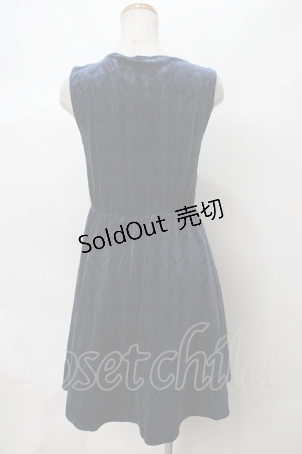 画像2: axes femme / エンボスベロアチュニック M コン Y-24-03-13-100-AX-OP-SZ-ZT009 (2)