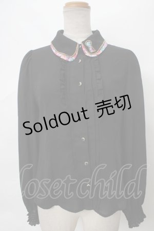 画像: 【SALE】axes femme POETIQUE / アリス鍵穴ブラウス M 黒 Y-24-04-01-071-AX-BL-SZ-ZH