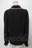 画像2: axes femme POETIQUE / アリス鍵穴ブラウス M 黒 Y-24-04-01-071-AX-BL-SZ-ZT103 (2)