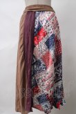 画像2: axes femme / パッチワークミディスカート M 生成り Y-24-04-10-213-AX-SK-SZ-ZT119 (2)