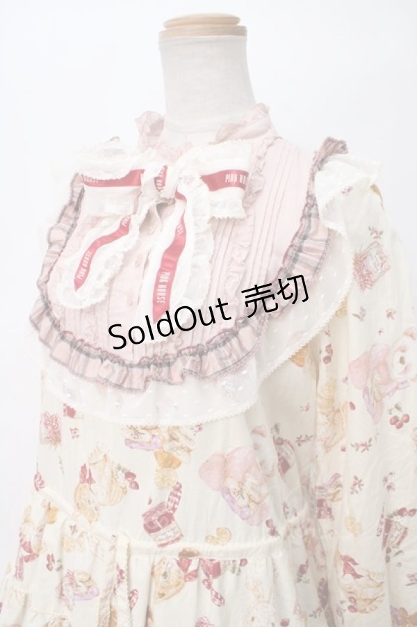 Animal Happy Jamプリントミディワンピース PINK HOUSE（ピンクハウス）の「PINK HOUSE×misako aoki Animal