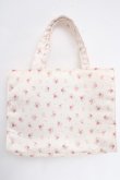 画像2: Maison de FLEUR / Minnie Mouse/フラワープリントトートバッグ F ピンク Y-24-05-01-049-LO-BG-SZ-ZT-K012 (2)