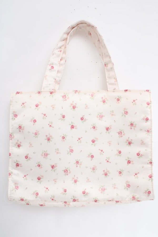 画像2: Maison de FLEUR / Minnie Mouse/フラワープリントトートバッグ F ピンク Y-24-05-01-049-LO-BG-SZ-ZT-K012 (2)